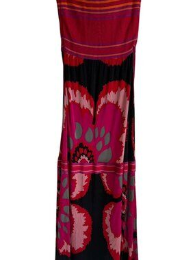 Missoni Multicolor Printed Jersey Strapless Maxi Dress Medium
